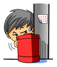 Large head- Boo sticker #793851