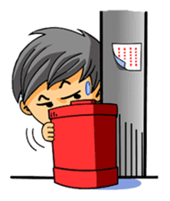 Large head- Boo sticker #793851