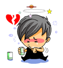 Large head- Boo sticker #793858