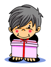 Large head- Boo sticker #793861