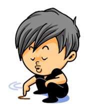 Large head- Boo sticker #793867