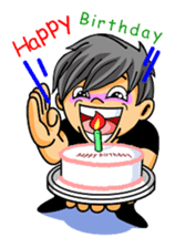 Large head- Boo sticker #793874