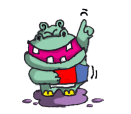 Hippy and Yanni sticker #794408