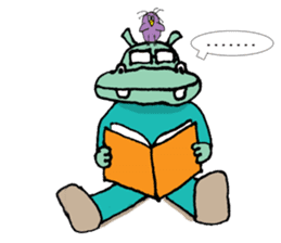 Hippy and Yanni sticker #794414