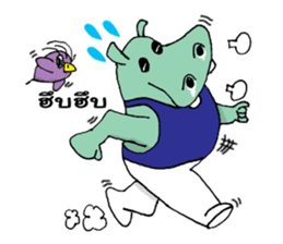 Hippy and Yanni sticker #794426