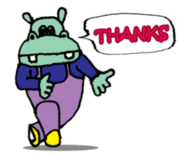 Hippy and Yanni sticker #794432