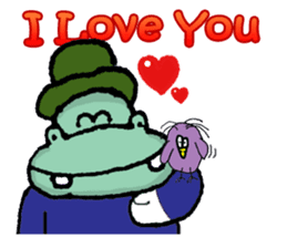 Hippy and Yanni sticker #794434