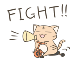 Freedom cat sticker #794720