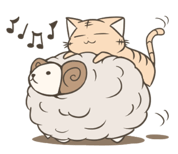 Freedom cat sticker #794755