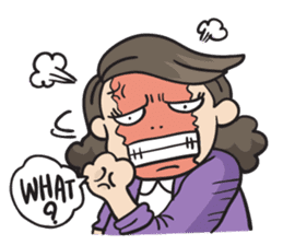 Giffy the office lady sticker #795002