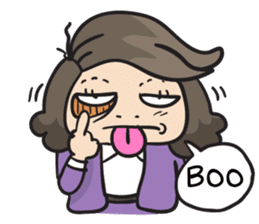 Giffy the office lady sticker #795004