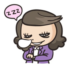 Giffy the office lady sticker #795024