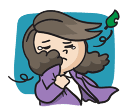 Giffy the office lady sticker #795025