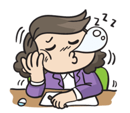 Giffy the office lady sticker #795028