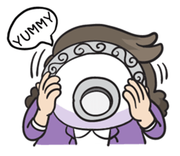 Giffy the office lady sticker #795029