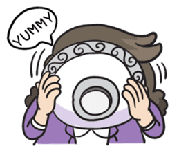 Giffy the office lady sticker #795029