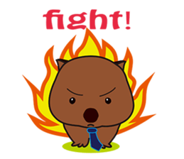 Mr. Wombat's Daily Life sticker #795043