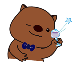 Mr. Wombat's Daily Life sticker #795063