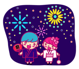 A mom does her best with an apron figure sticker #795364