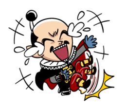 Three major hero of Japanese history sticker #795802