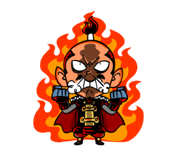 Three major hero of Japanese history sticker #795803