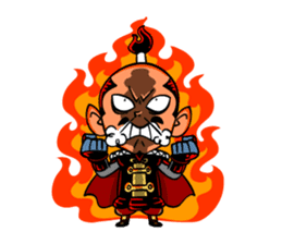 Three major hero of Japanese history sticker #795803