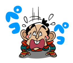 Three major hero of Japanese history sticker #795806