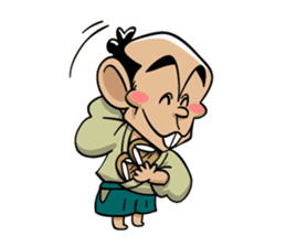 Three major hero of Japanese history sticker #795808