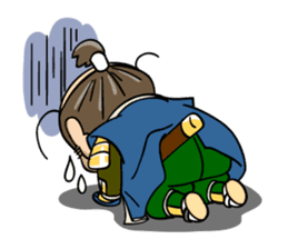 Three major hero of Japanese history sticker #795812