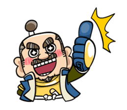 Three major hero of Japanese history sticker #795813