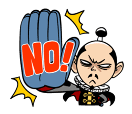 Three major hero of Japanese history sticker #795814