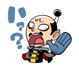 Three major hero of Japanese history sticker #795815