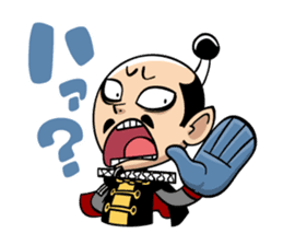 Three major hero of Japanese history sticker #795815