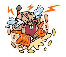 Three major hero of Japanese history sticker #795822