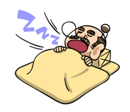 Three major hero of Japanese history sticker #795826