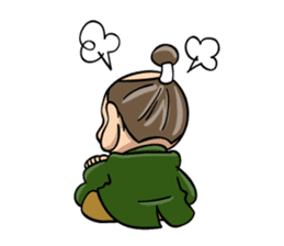 Three major hero of Japanese history sticker #795827