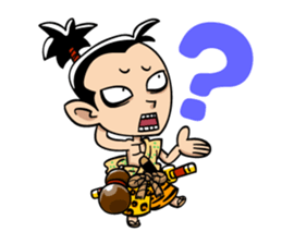 Three major hero of Japanese history sticker #795831