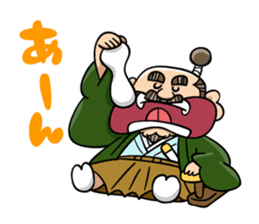 Three major hero of Japanese history sticker #795838