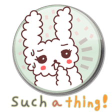 Rabbit shy (English ver) sticker #796041