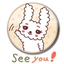 Rabbit shy (English ver) sticker #796042