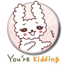 Rabbit shy (English ver) sticker #796043
