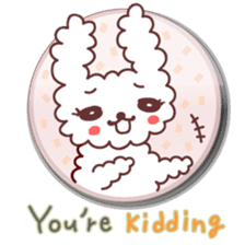 Rabbit shy (English ver) sticker #796043