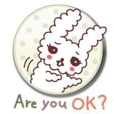Rabbit shy (English ver) sticker #796045