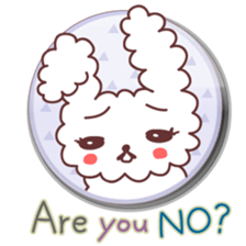 Rabbit shy (English ver) sticker #796046