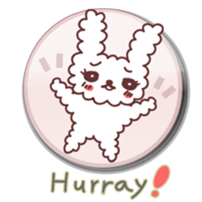 Rabbit shy (English ver) sticker #796049