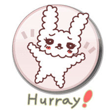 Rabbit shy (English ver) sticker #796049