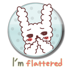 Rabbit shy (English ver) sticker #796050