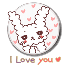 Rabbit shy (English ver) sticker #796053