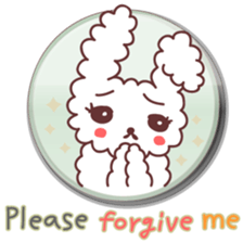 Rabbit shy (English ver) sticker #796054