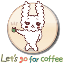 Rabbit shy (English ver) sticker #796056